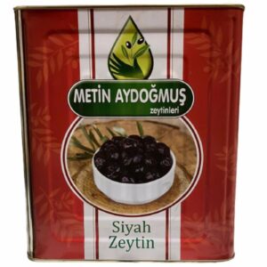 Aydoğmuş Mega Büyük Boy Gemlik Tipi Siyah Zeytin  10 KG  (280-300 kalibre)