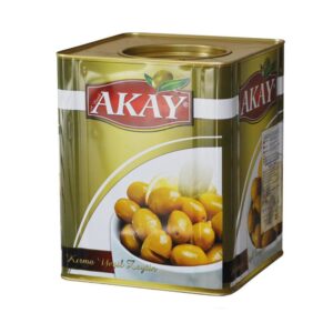 Akay Kırma Zeytin 10 kg Teneke (141-160 kalibre)