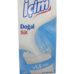 İçim Doğal Süt 1 L