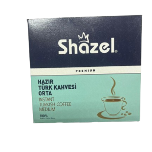 Shazel Premium Hazır Türk Kahvesi Orta 12'li