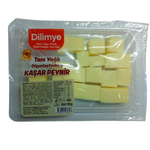 Dilimye Tam Yağlı Olgunlaştırılmış Taze Kaşar Peyniri 90 g