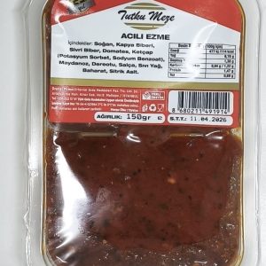 Tutku Meze Acılı Ezme 150 g