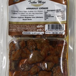 Tutku Meze Arnavut Dana Ciğeri 125 g