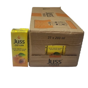 Juss Cooler Kayısılı Meyveli İçecek 200 ml (27'li Koli)
