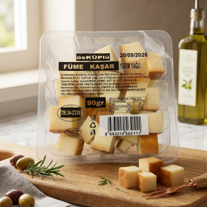 Üsküplü Yarım Yağlı Füme Kaşar 90 g